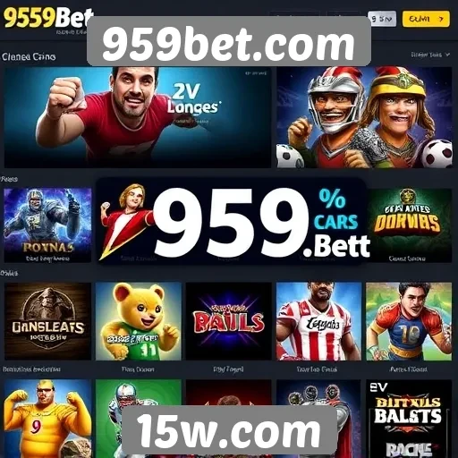 Explorando a variedade de jogos disponíveis no 959bet